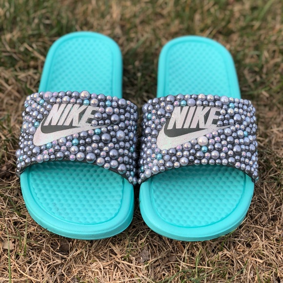 Nike Shoes - Customized Nike Benassi Slides